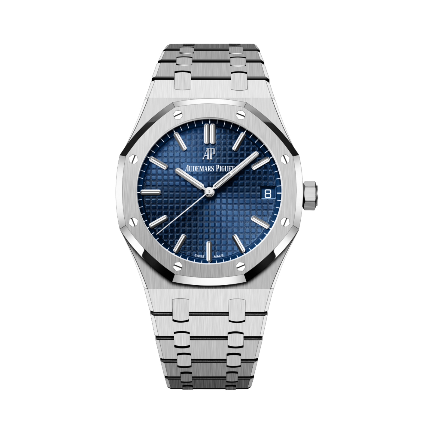 15503BC.OO.1220BC.01 Audemars Piguet Royal Oak Blue Dial 41mm (Pre-Owned)