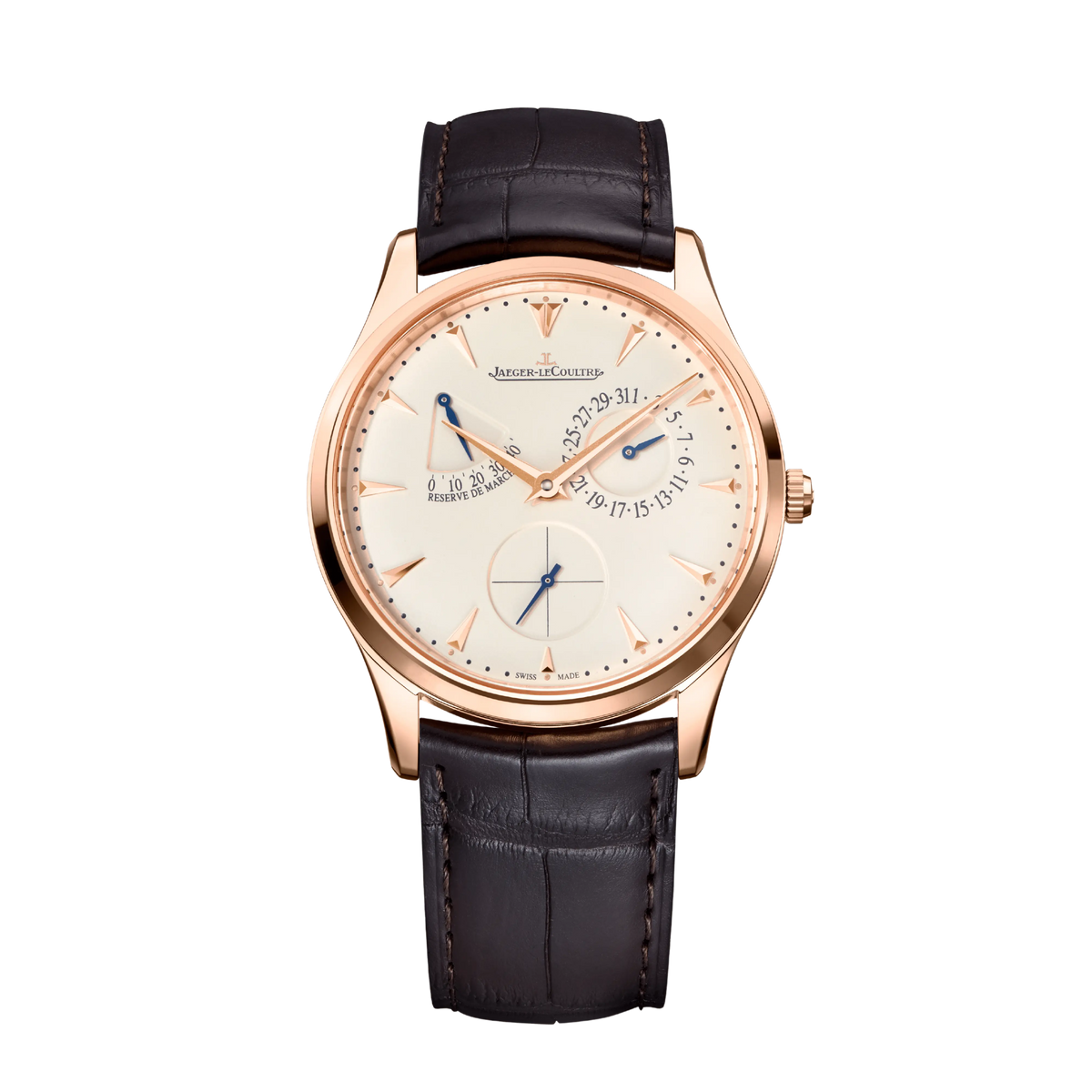 Q1372520 Jaeger-LeCoultre Master Ultra Thin Réserve de Marche Cream Dial 39mm