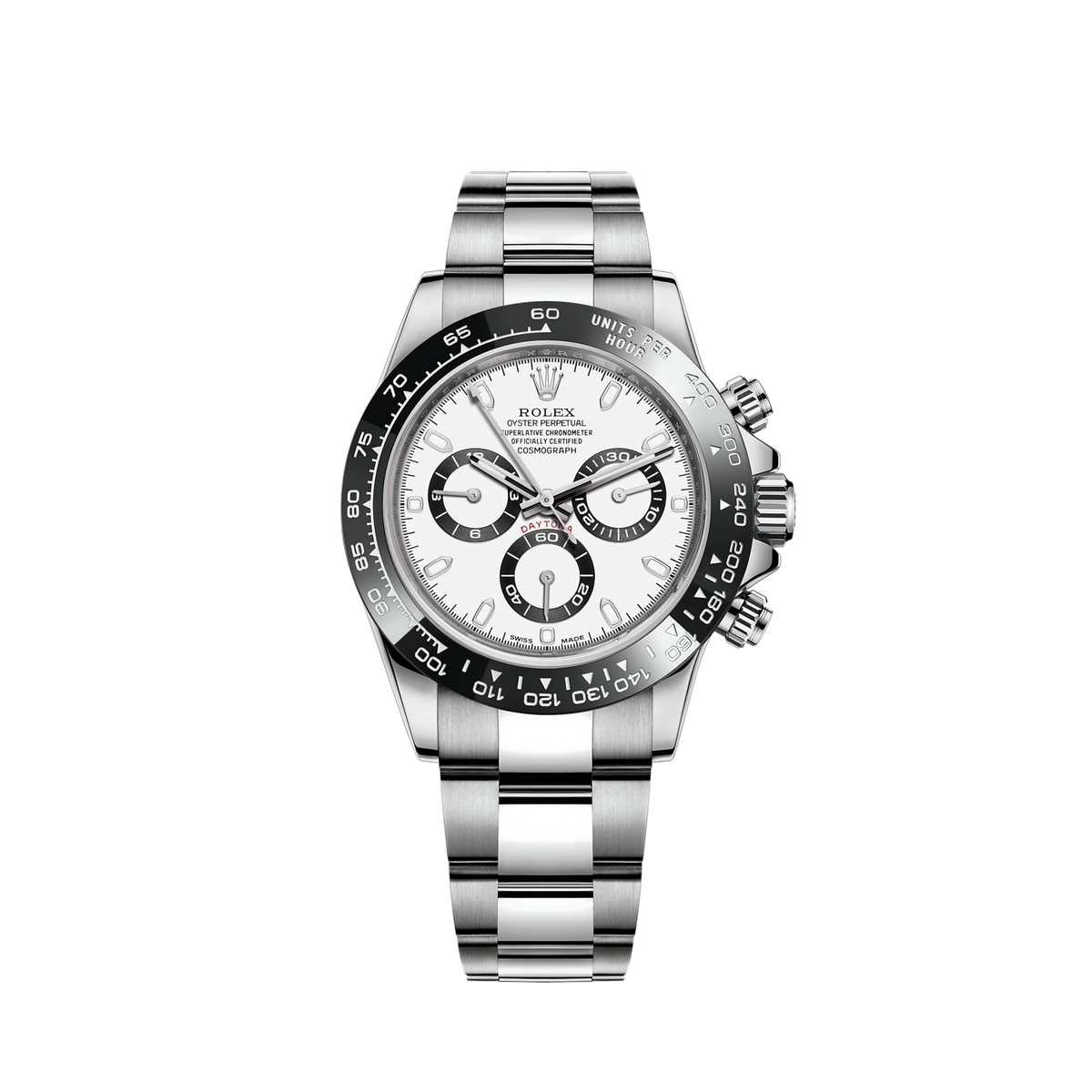 116500LN-0001 Rolex Cosmograph Daytona White Dial 40mm