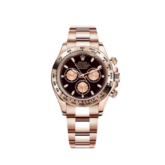 116505-0008 Rolex Cosmograph Daytona Black Dial 40mm