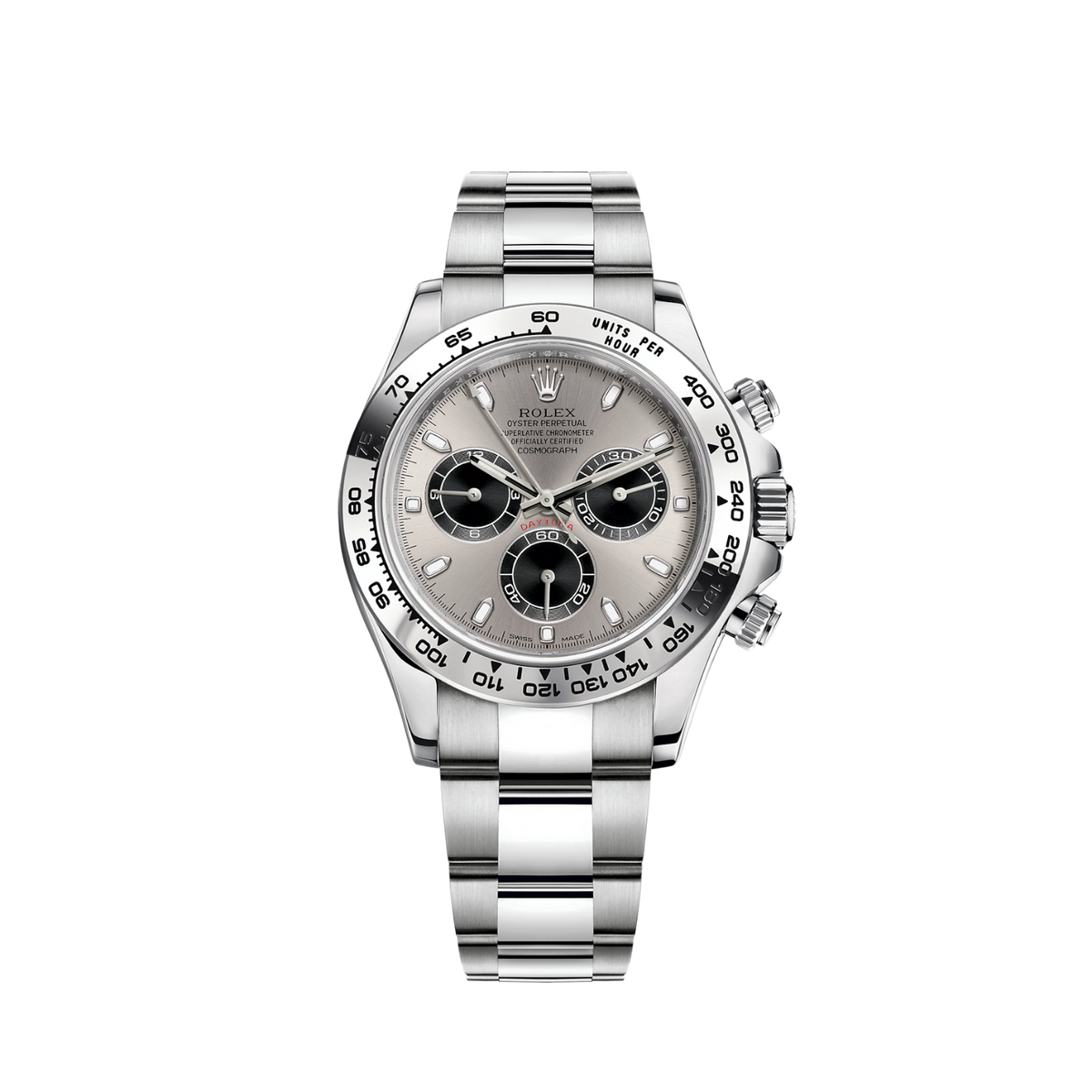 116509-0072 Rolex Cosmograph Daytona Grey Dial 40mm