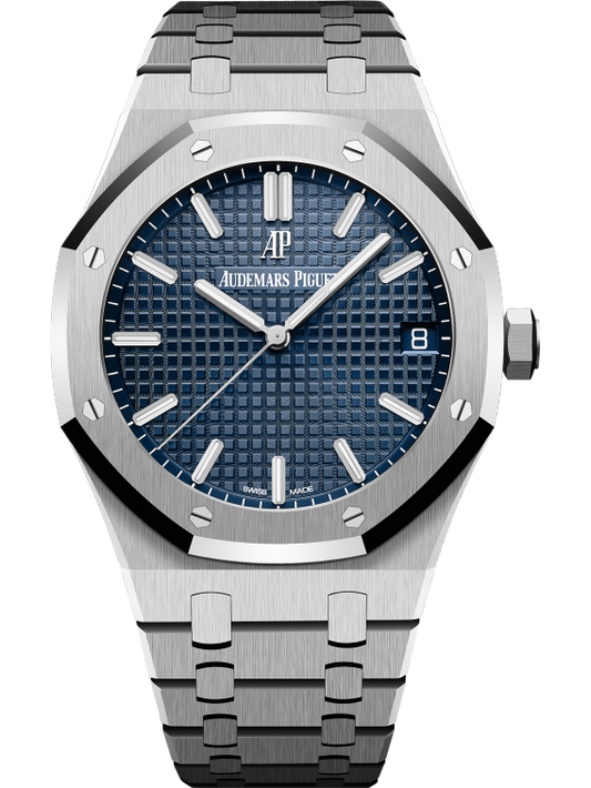 15500ST.OO.1220ST.01 Audemars Piguet Royal Oak Blue Dial 41mm