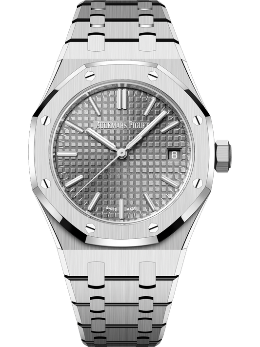 15550ST.OO.1356ST.03 Audemars Piguet Royal Oak Grey Dial "50TH ANNIVERSARY" 37mm
