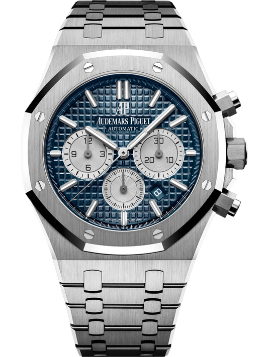 26331ST.OO.1220ST.01 Audemars Piguet Royal Oak Chronograph Blue Dial 41mm