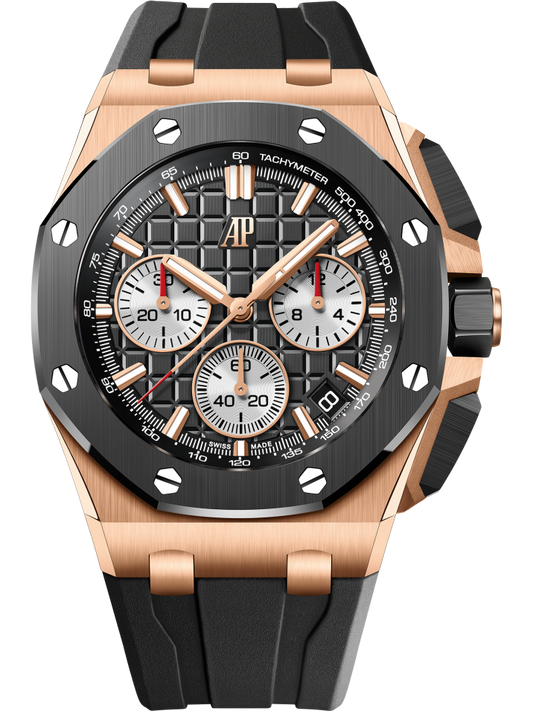 26420RO.OO.A002CA.01 Audemars Piguet Royal Oak Offshore Black Dial 43mm