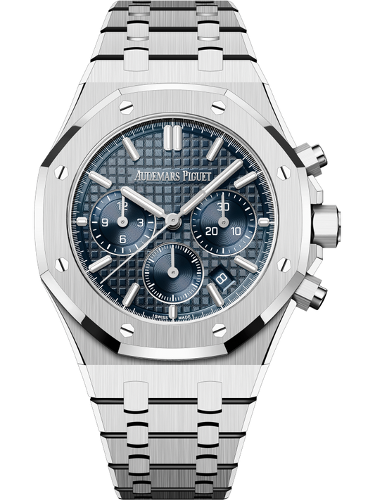 26715ST.OO.1356ST.01 Audemars Piguet Royal Oak Chronograpgh Blue Dial 38mm