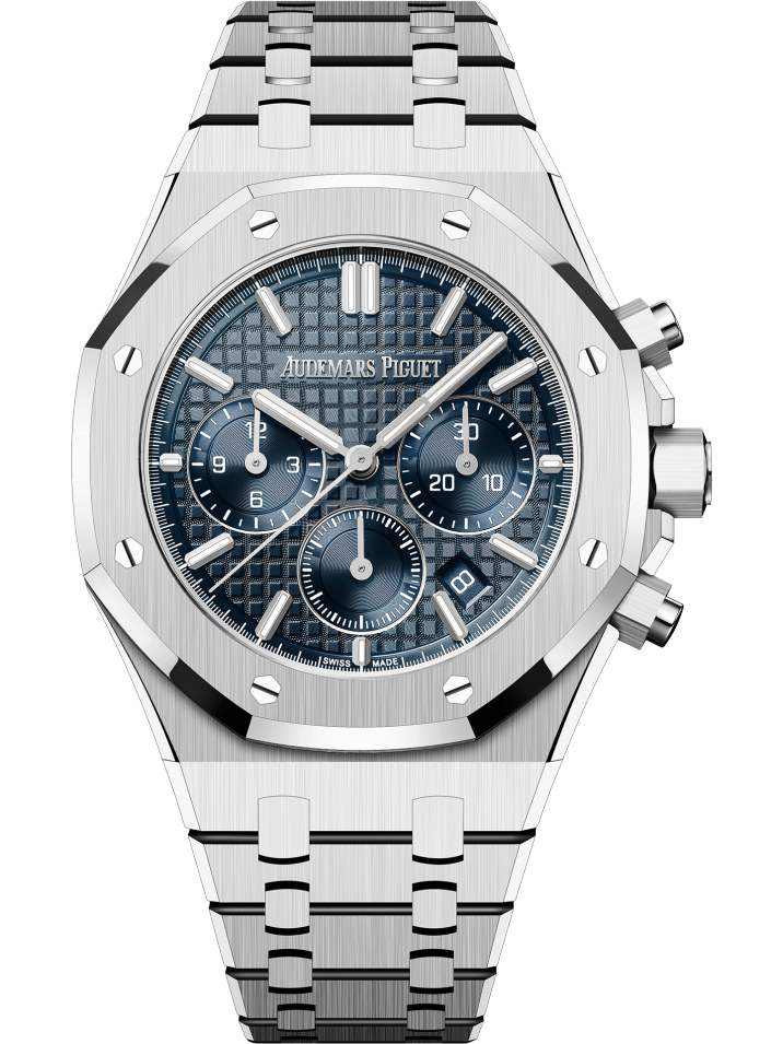 26715ST.OO.1356ST.01 Audemars Piguet Royal Oak Chronograpgh Blue Dial 38mm
