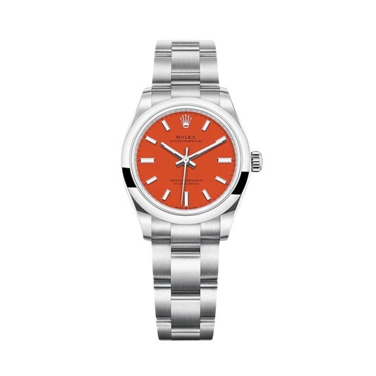 277200-0008 Rolex Oyster Perpetual Red Dial 31mm