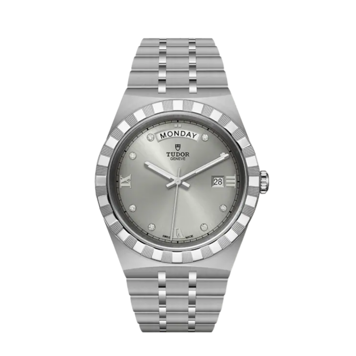 28600-0002 Tudor Royal Sliver Diamonds Dial 41mm