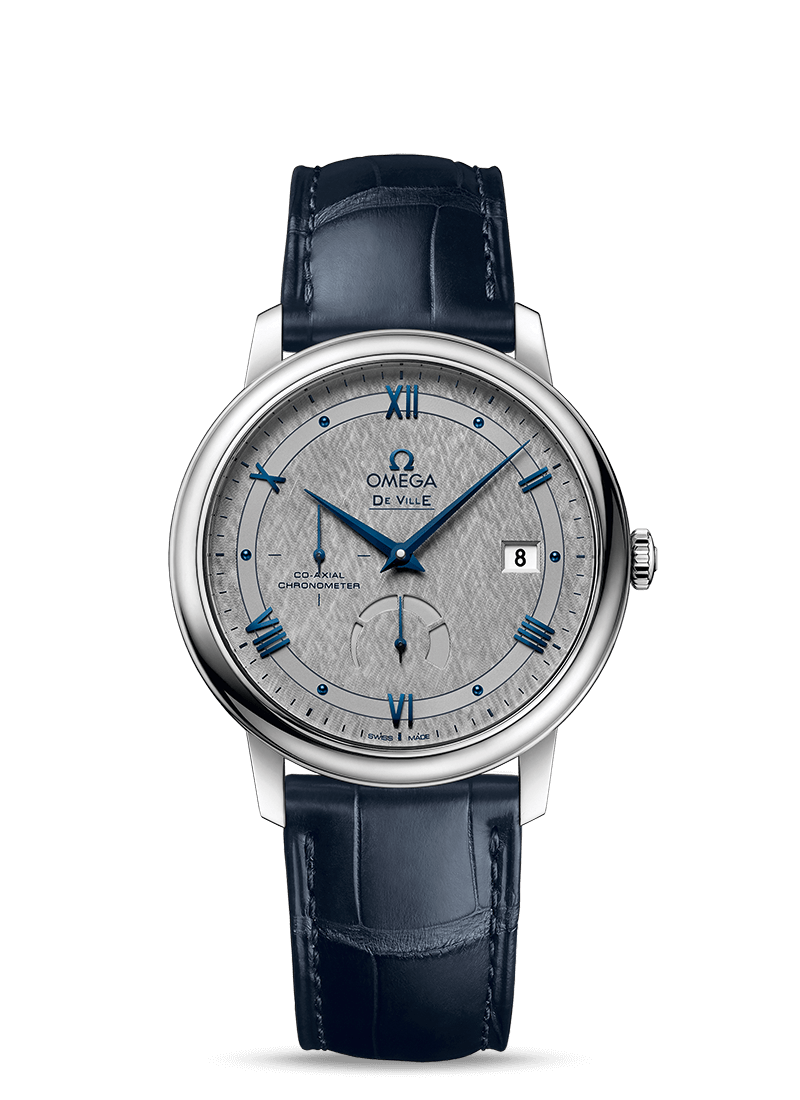 424.13.40.21.06.002 Omega De Ville Prestige Co-Axial Chronometer Power Reserve Grey Dial 39mm