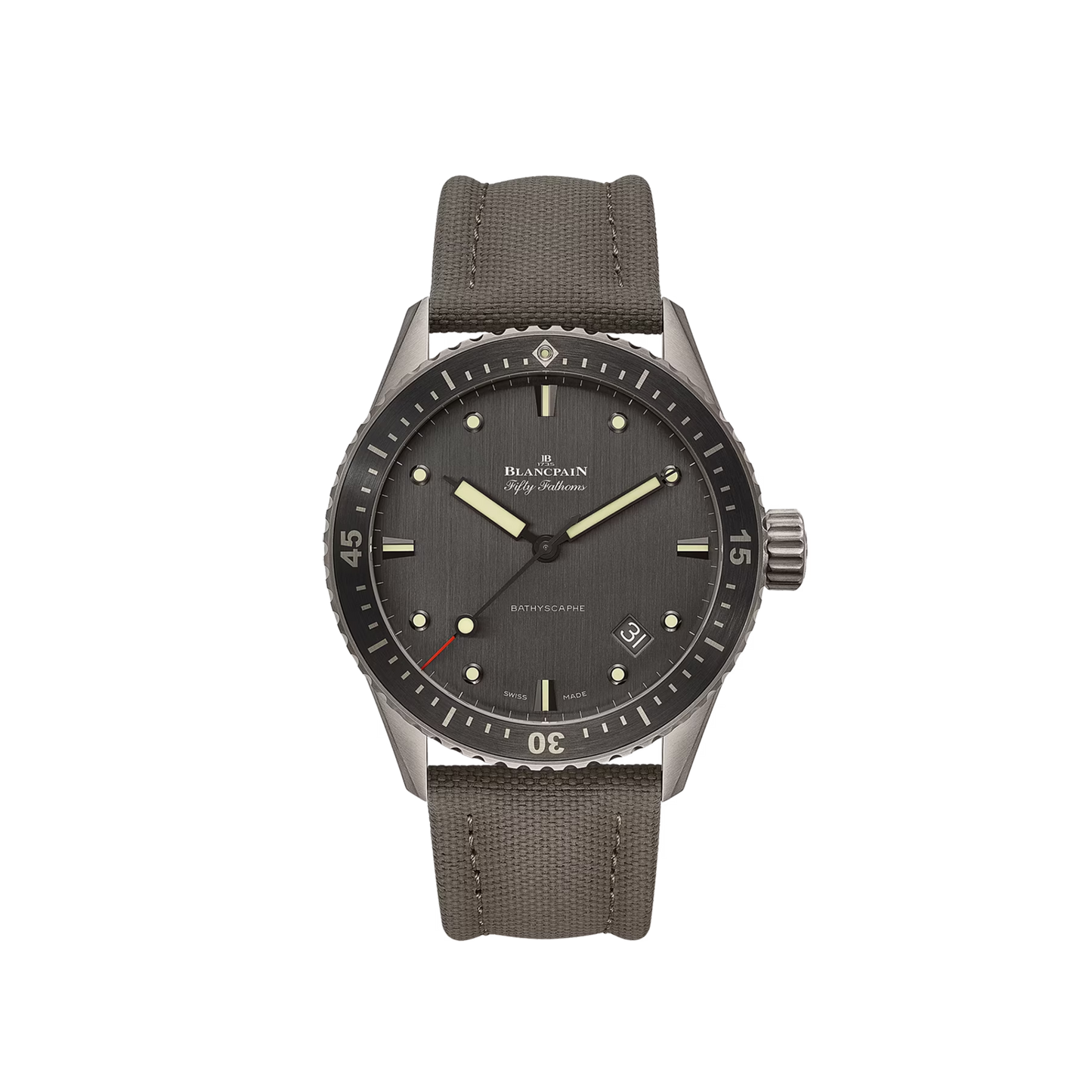 5000-1210-G52A Blancpain Fifty Fathoms Bathyscaphe 43mm
