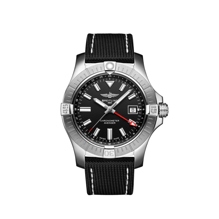 A32397101B1X1 Breitling Avenger Automatic GMT 43 Black Dial 43mm