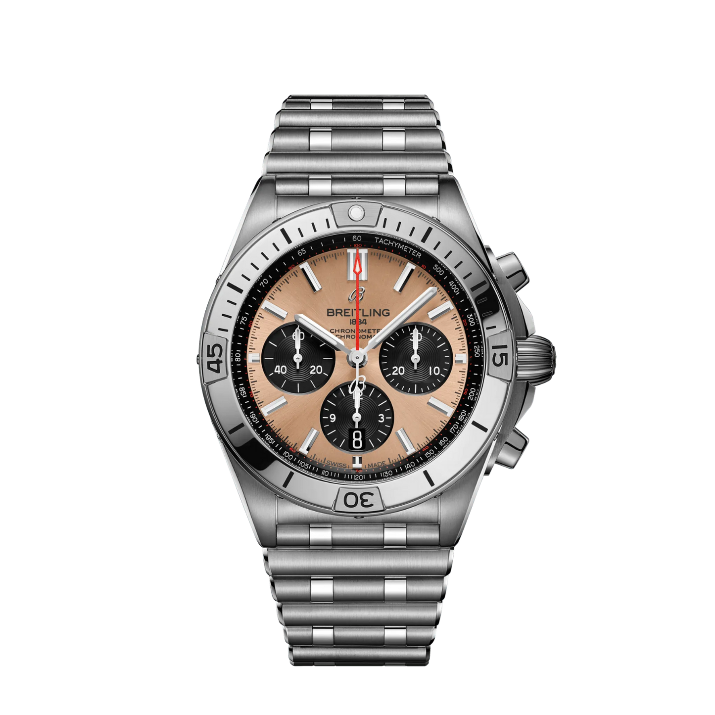 AB0134101K1A1 Breitling Chronomat B01 Sundust Dial 42mm
