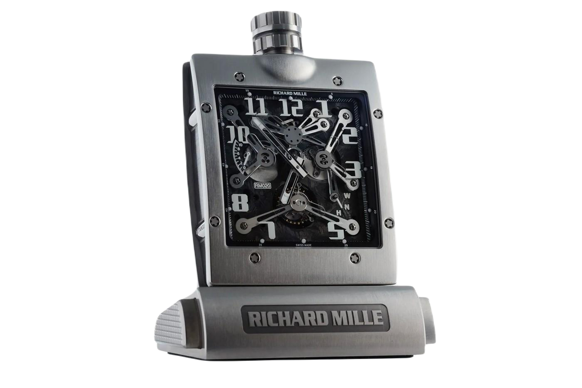 RM020 Richard Mille Manual Winding Tourbillon Pocket Watch 52x62mm