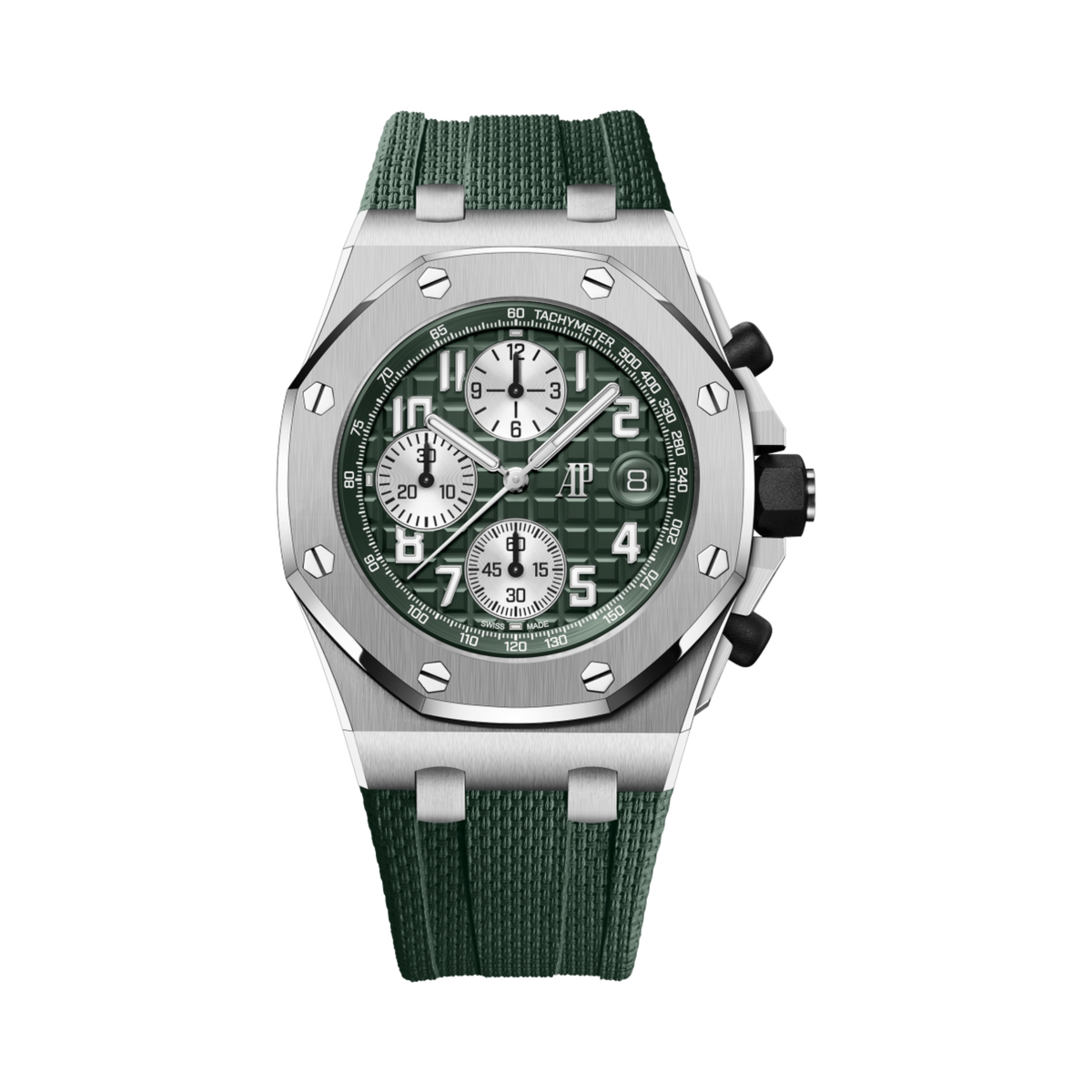 26238TI.OO.A056CA.01 Audemars Piguet Royal Oak Offshore Green Dial 42mm