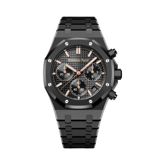 26240CE.OO.1225CE.02 Audemars Piguet Royal Oak Selfwinding Chronograph All Black 41mm