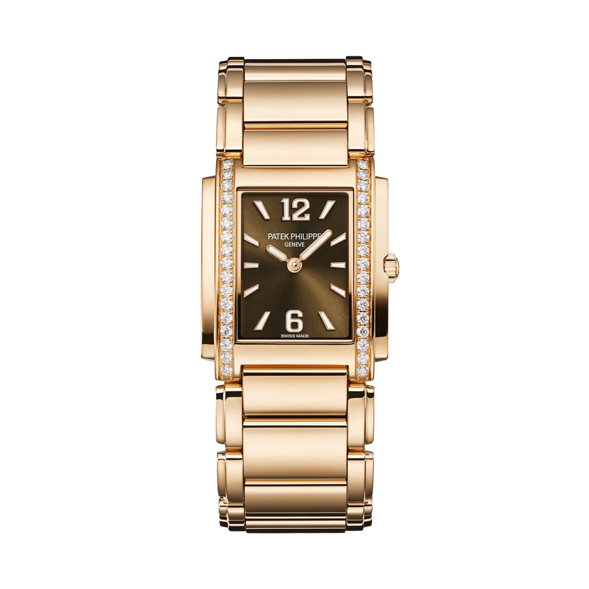 4910/1201R-001 Patek Philippe Twenty~4 Brown Dial 25mm