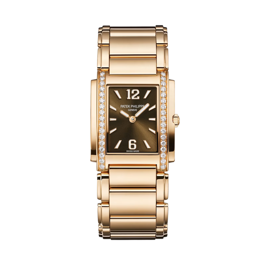 4910/1201R-001 Patek Philippe Twenty~4 Brown Dial 25mm