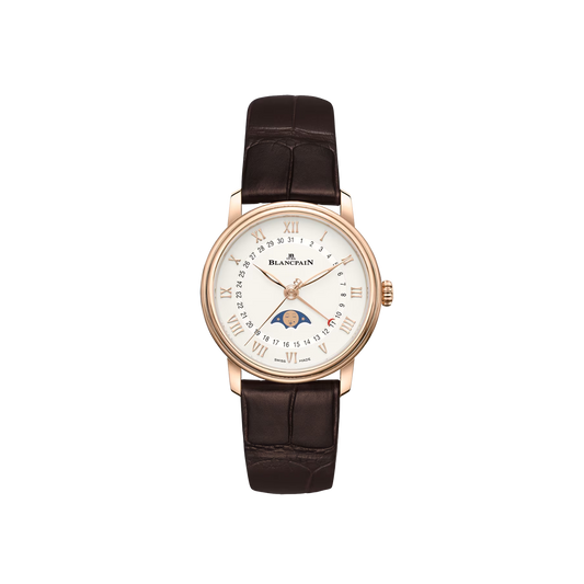 6126-3642-55A Blancpain Villeret Quantième Phases de Lune 33mm