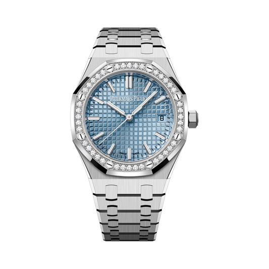 77451ST.ZZ.1361ST.03 Audemars Piguet Royal Oak Selfwinding Ice Blue Dial 34mm
