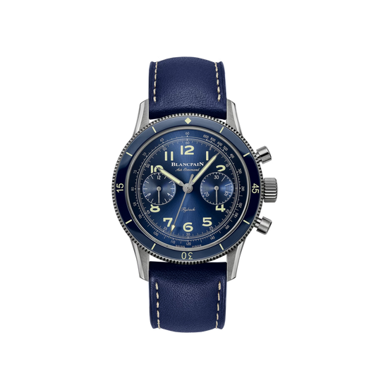 AC02-12B40-63B Blancpain Air Command Blue Dial 43mm