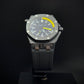 15706AU.OO.A002CA.01 Audemars Piguet royal oak offshore diver black dial with “Méga Tapisserie” pattern 42mm (Pre-Owned)
