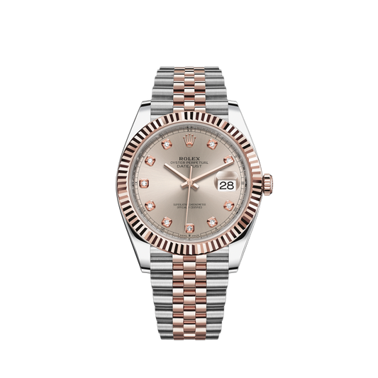 126331-0008 Rolex Datejust Jubilee Diamonds Sundust Dial 41mm