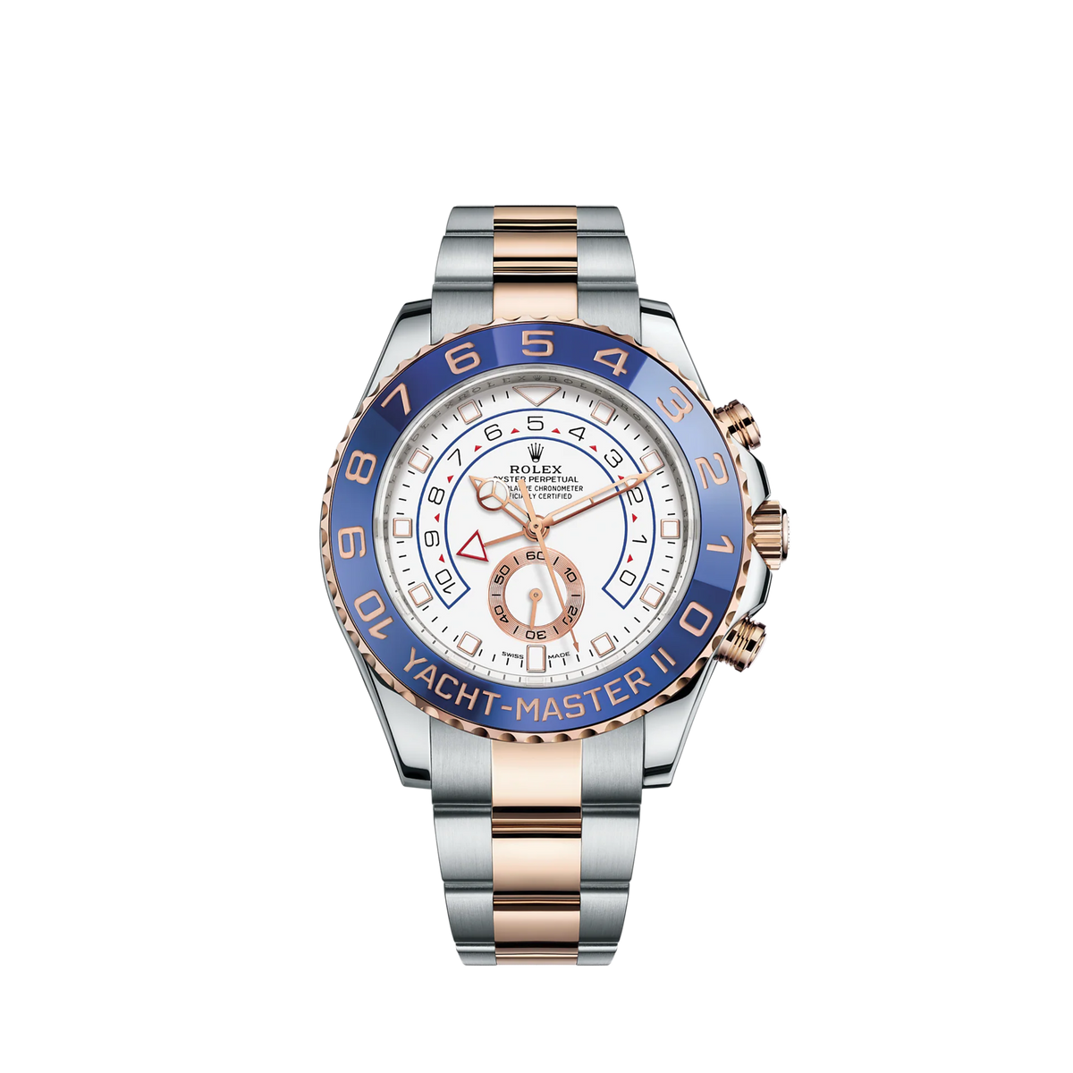 116681-0002 Rolex Yacht-Master II White Dial 44mm