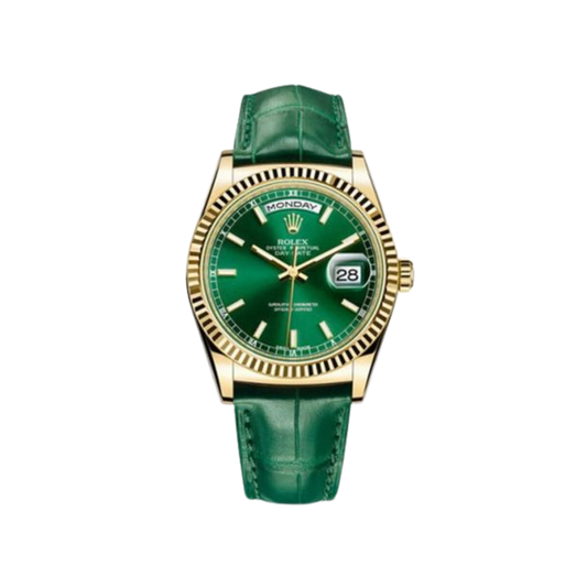 118138-0003 Rolex Day-Date Green Dial 36mm (Pre-Owned)