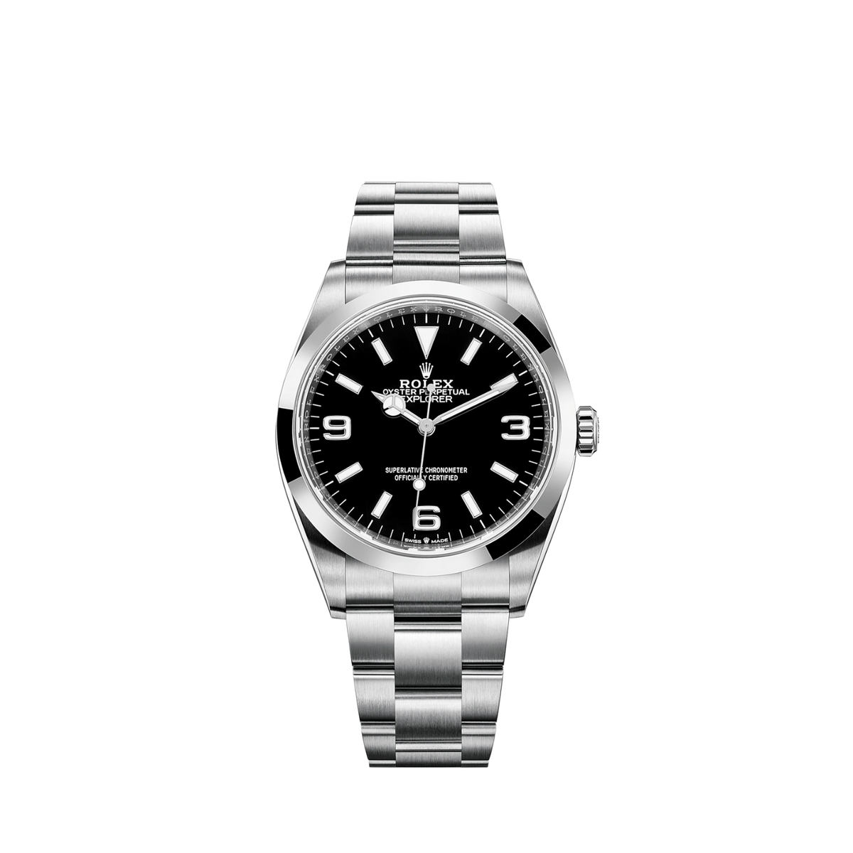 124270-0001 Rolex Explorer Black Dial 36mm