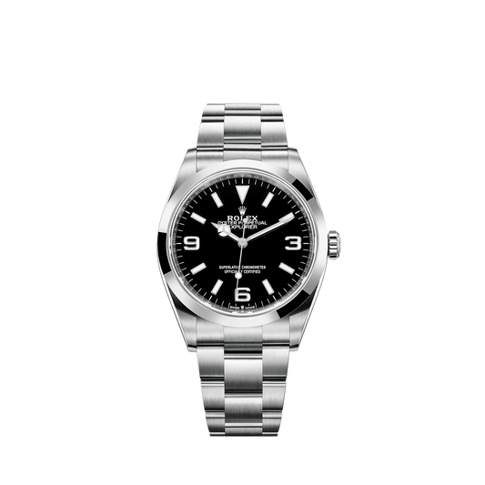 124270-0001 Rolex Explorer Black Dial 36mm
