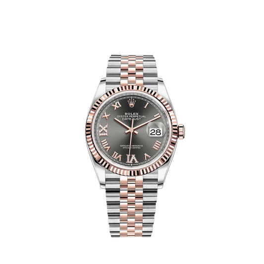 126231-0023 Rolex Datejust Grey Dial 36mm