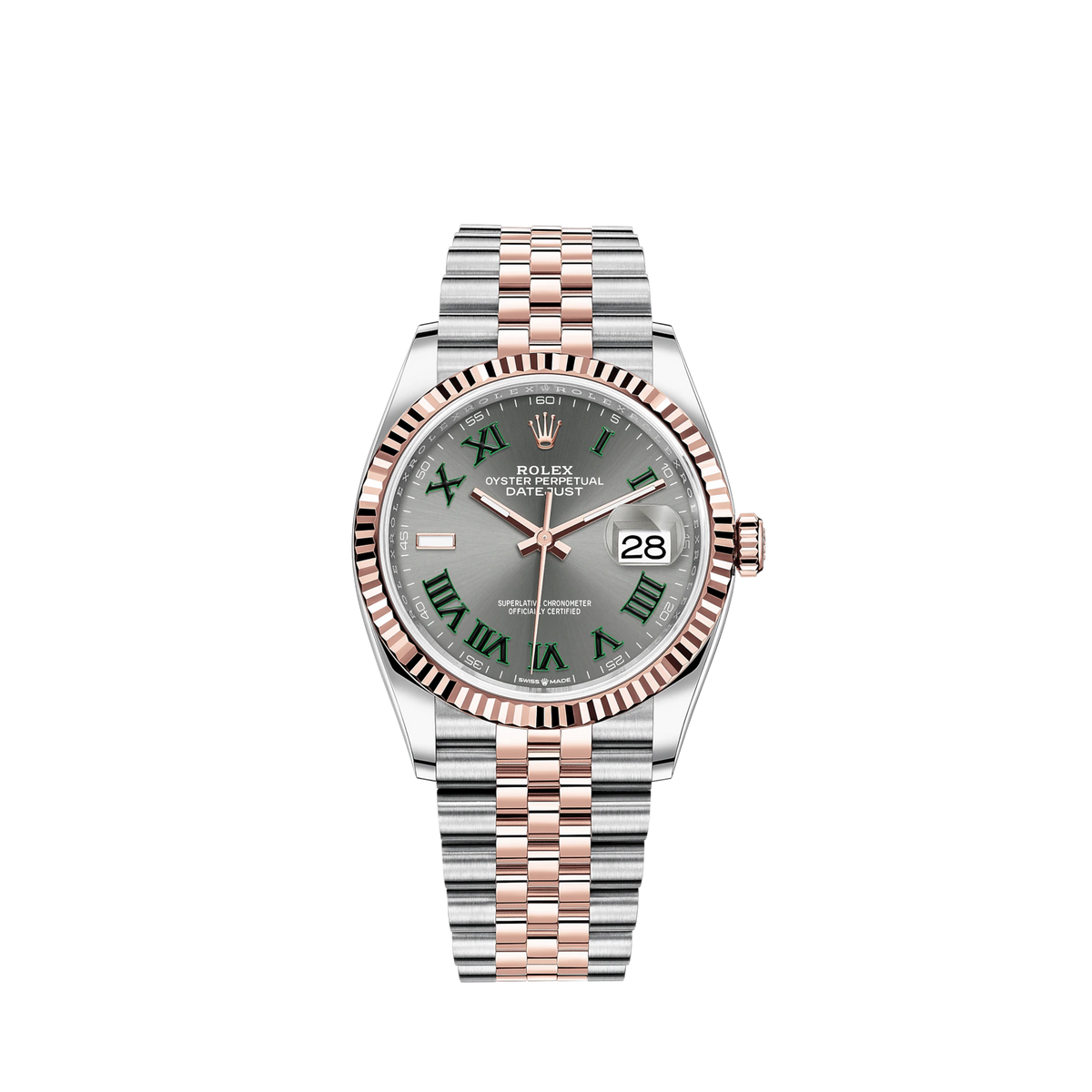126231-0029 Rolex Datejust Grey Dial (Wimbledon) 36mm