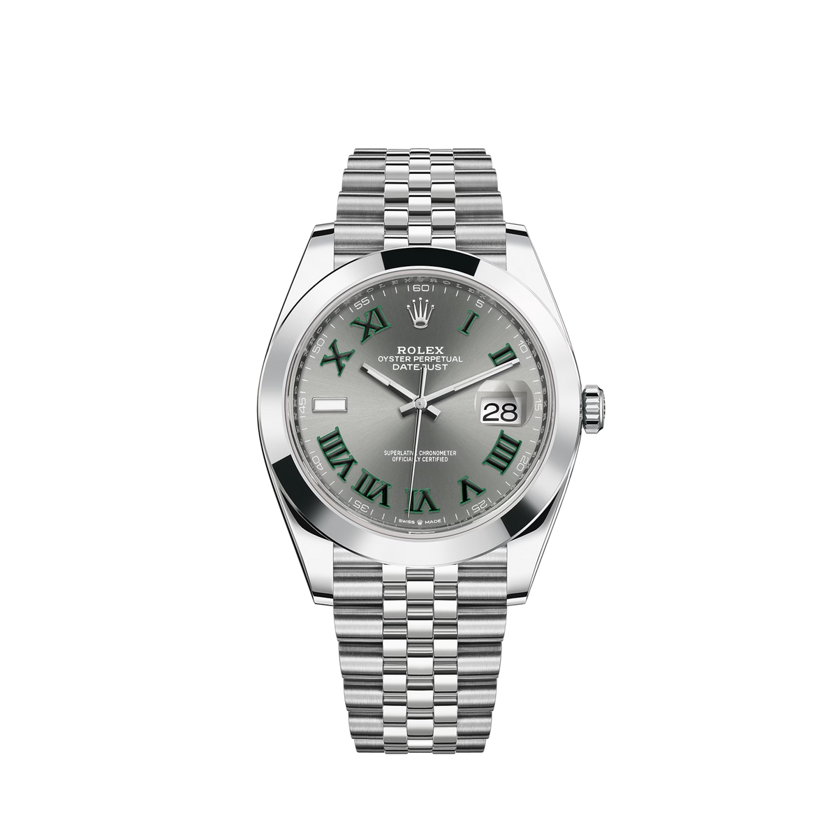 126300-0014 Rolex Datejust Jubilee Slate Dial 41mm