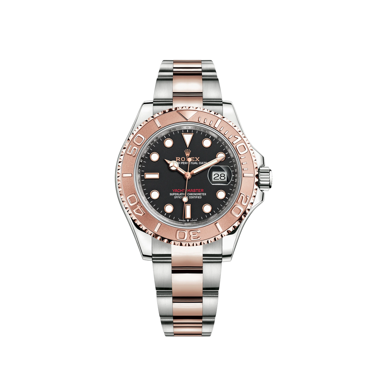 126621-0002 Rolex Yacht-Master Black Dial 40mm