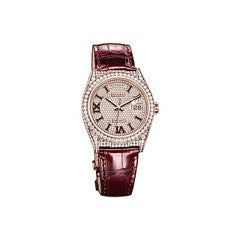 128155RBR Oyster Perpetual Day-DatePave Dial 36mm