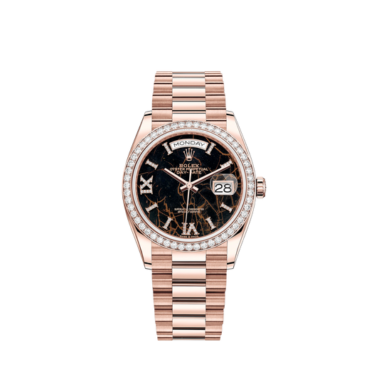 128345RBR-0044 Rolex Day Date Eisenkiesel Dial 36mm