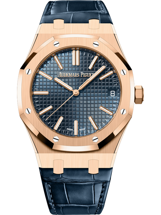 15510OR.OO.D315CR.01 Audemars Piguet Royal Oak "50th Anniversary" Blue Dial 41mm