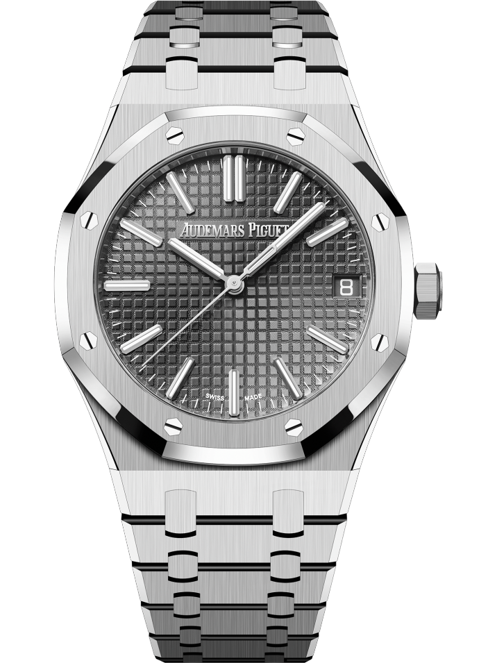 15510ST.OO.1320ST.05 Audemars Piguet Royal Oak "50th Anniversary" Grey Dial 41mm