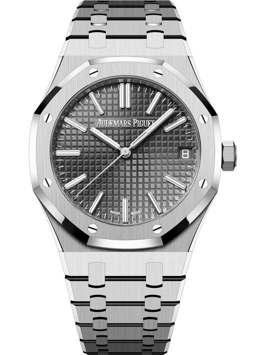 15510ST.OO.1320ST.05 Audemars Piguet Royal Oak "50th Anniversary" Grey Dial 41mm