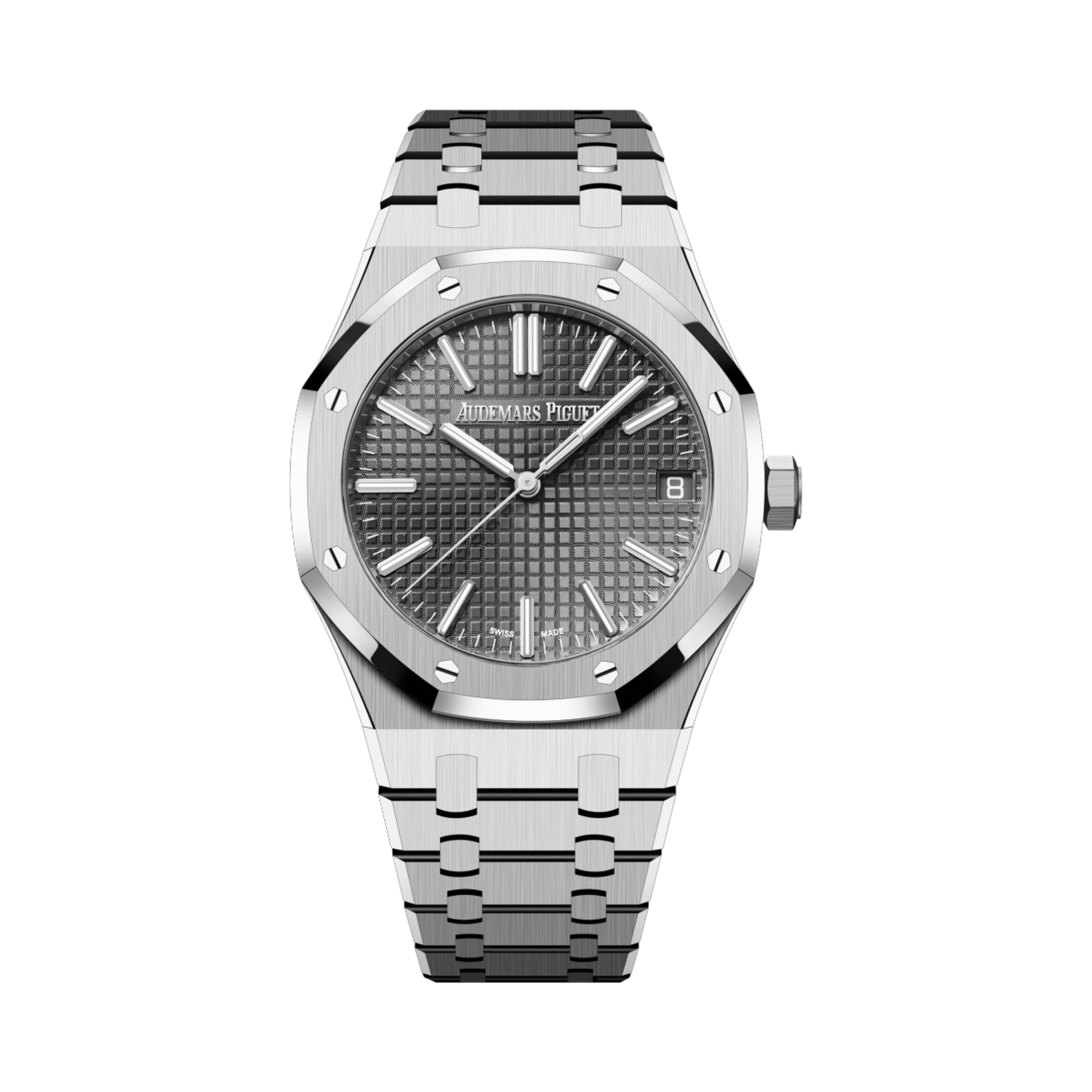 15510ST.OO.1320ST.10 Audemars Piguet Royal Oak Grey Dial 41mm