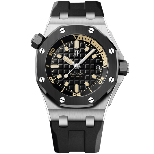15720CN.OO.A002CA.01 Audemars Piguet Royal Oak Offshore Diver Black Dial 42mm