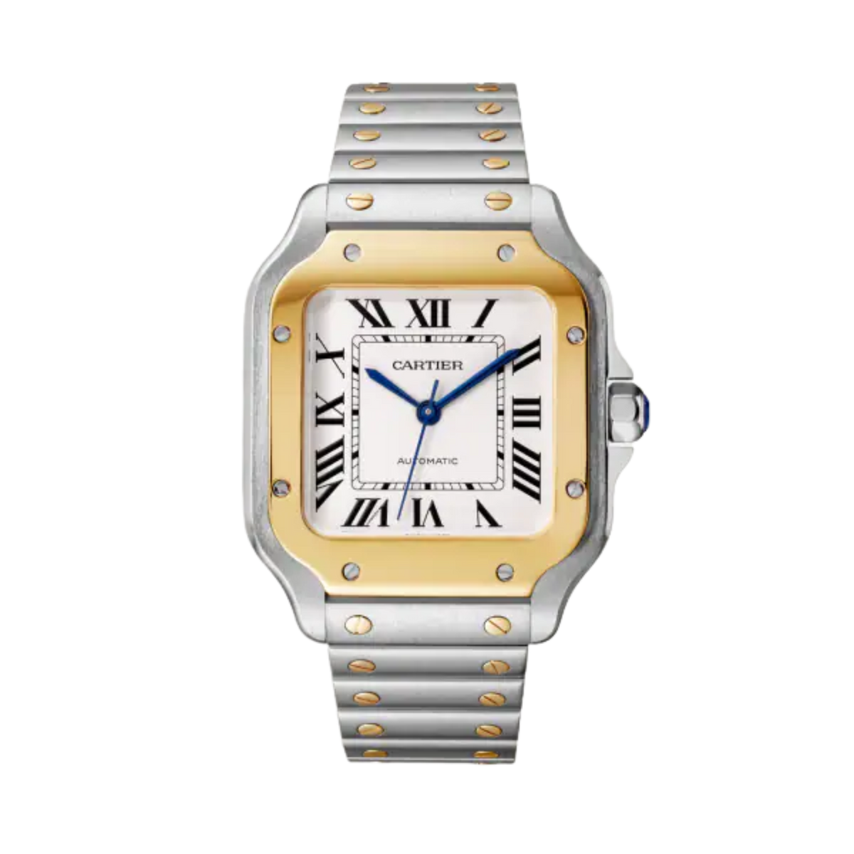 W2SA0016 Cartier Santos de White Dial 35mm