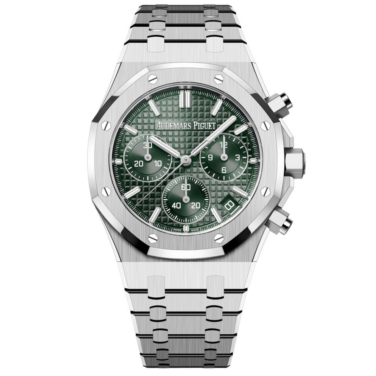 26240ST.OO.1320ST.04 Audemars Piguet Royal Oak Chronograph "50th Anniversary" Khaki Green Dial 41mm