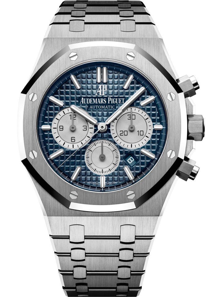 26331ST.OO.1220ST.01 Audemars Piguet Royal Oak Chronograph Blue Dial 41mm