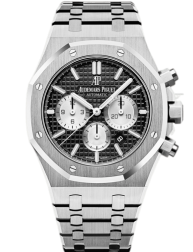 26331ST.OO.1220ST.02 Audemars Piguet Royal Oak Chronograpgh Black Dial 42mm