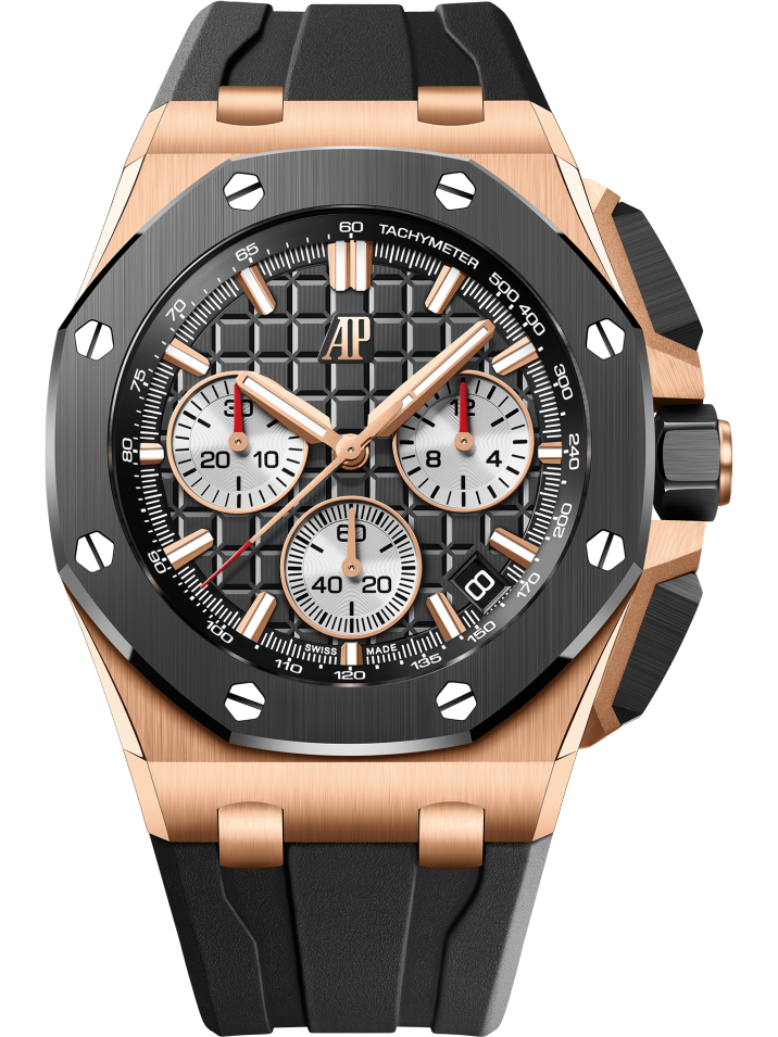 26420RO.OO.A002CA.01 Audemars Piguet Royal Oak Offshore Black Dial 43mm