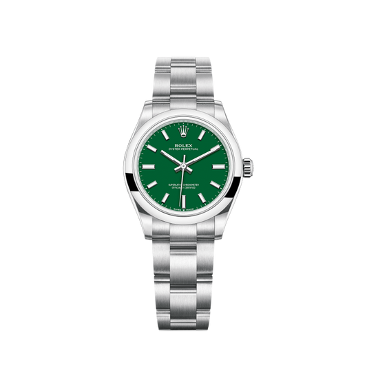 277200-0006 Rolex Oyster Perpetual Green Dial 31mm