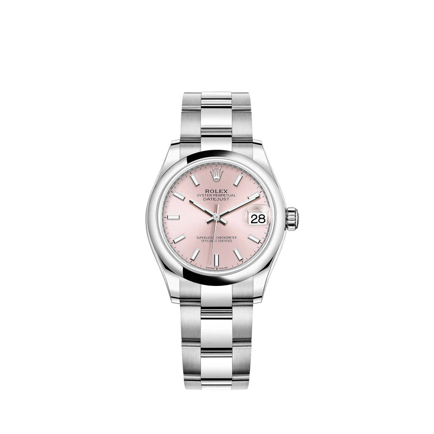 278240-0007 Rolex Datejust Oyster Pink Dial 31mm