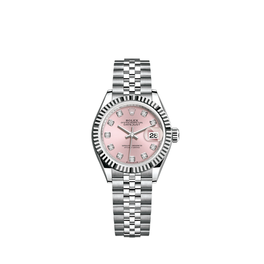 279174-0003 Rolex Lady-Datejust Jubilee Diamonds Pink Dial 28mm